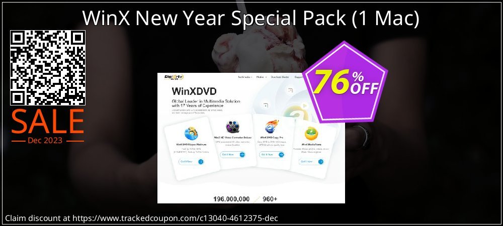 WinX New Year Special Pack - 1 Mac  coupon on Mother's Day discount