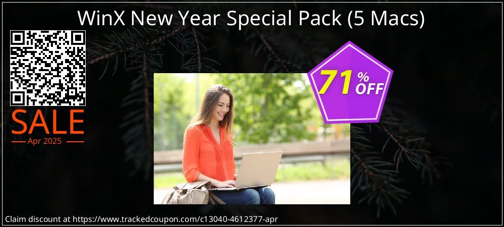 WinX New Year Special Pack - 5 Macs  coupon on National Memo Day offering sales