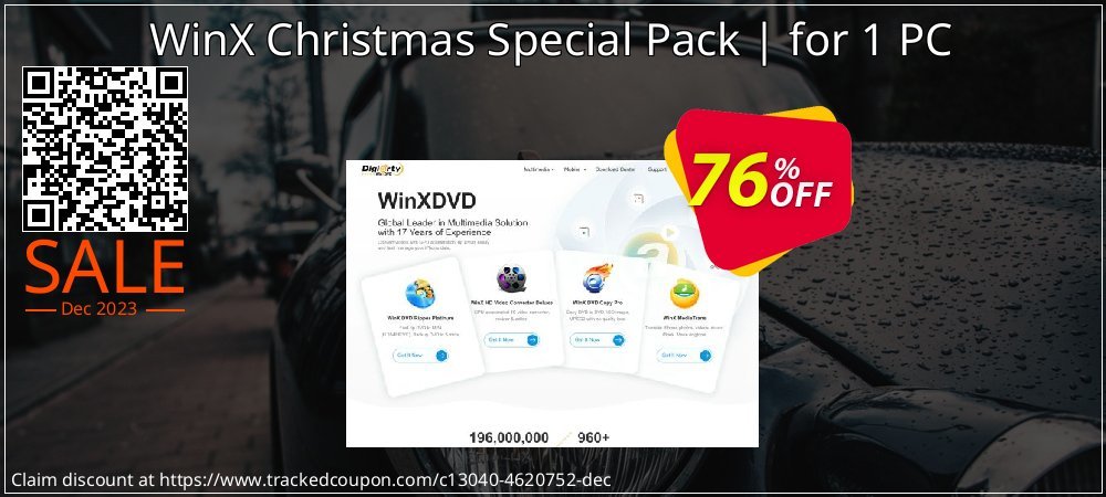 WinX Christmas Special Pack | for 1 PC coupon on National Memo Day deals