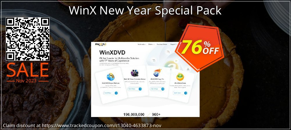 WinX New Year Special Pack coupon on National Pizza Party Day sales