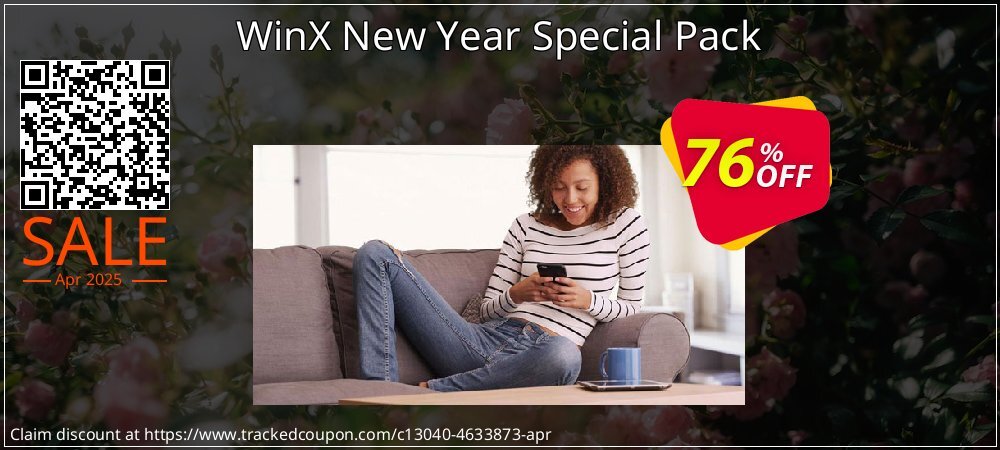 WinX New Year Special Pack coupon on National Pizza Party Day sales