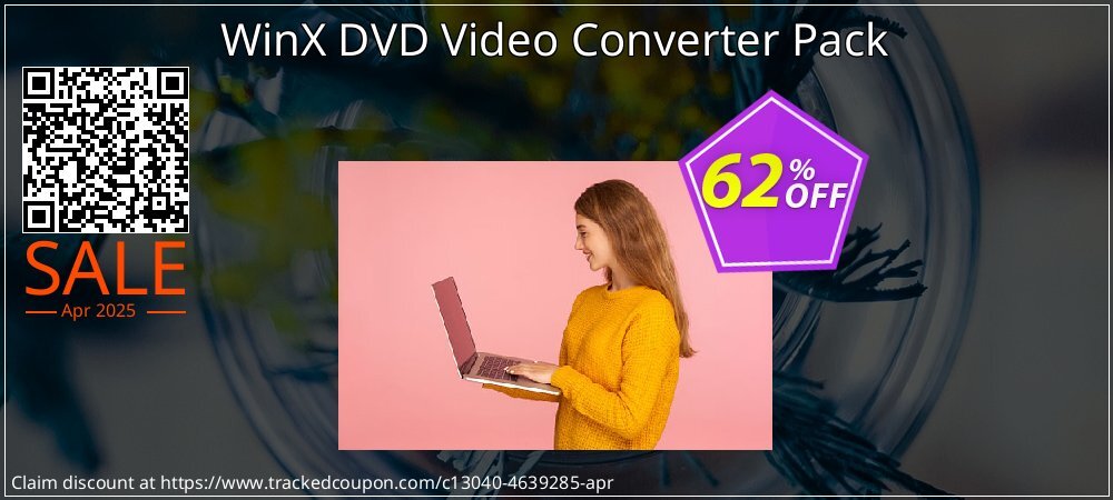 WinX DVD Video Converter Pack coupon on National Walking Day offer