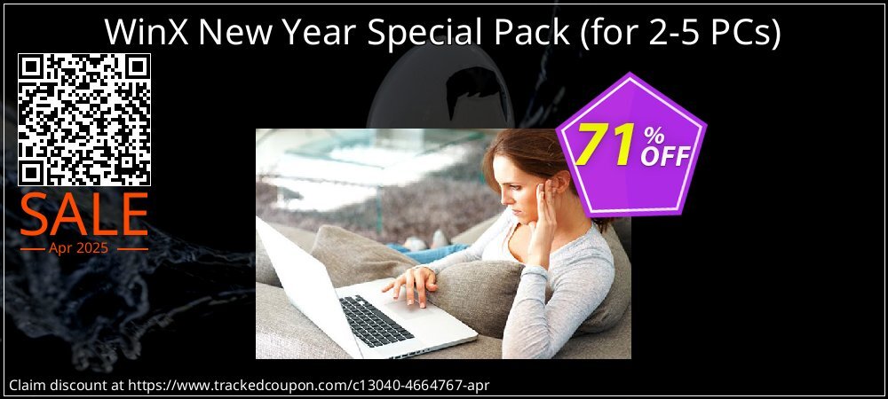 WinX New Year Special Pack - for 2-5 PCs  coupon on National Memo Day super sale