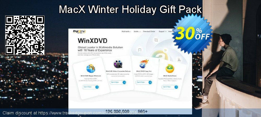 MacX Winter Holiday Gift Pack coupon on Constitution Memorial Day offer