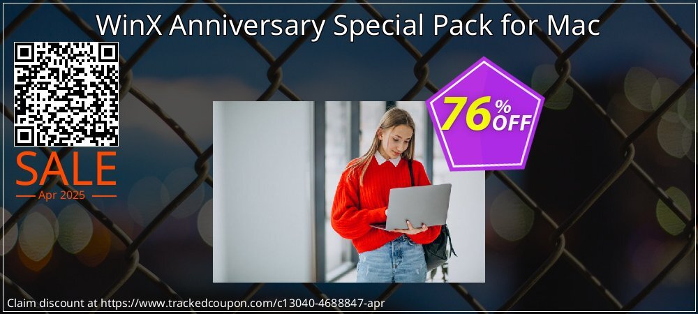 WinX Anniversary Special Pack for Mac coupon on April Fools Day sales