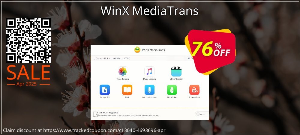 WinX MediaTrans coupon on World Party Day promotions