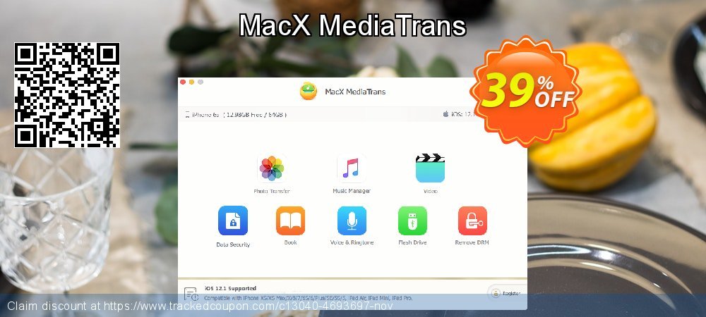 MacX MediaTrans coupon on Chinese National Day discounts