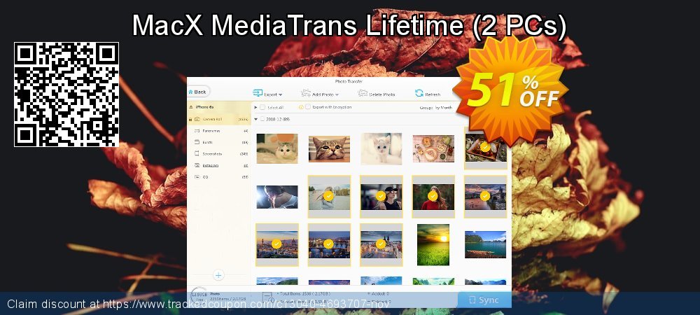 MacX MediaTrans Lifetime License coupon on Working Day discount