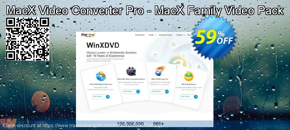 MacX Family Video Pack coupon on World Password Day offering discount