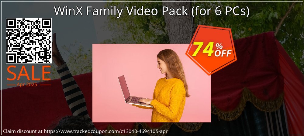 WinX Family Video Pack - for 6 PCs  coupon on Mother's Day offering discount