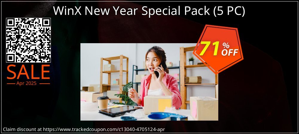 WinX New Year Special Pack - 5 PC  coupon on National Smile Day discounts