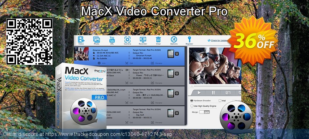 MacX Video Converter Pro coupon on Constitution Memorial Day offering discount