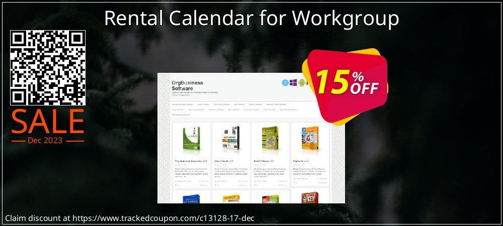 Rental Calendar for Workgroup coupon on April Fools' Day discounts