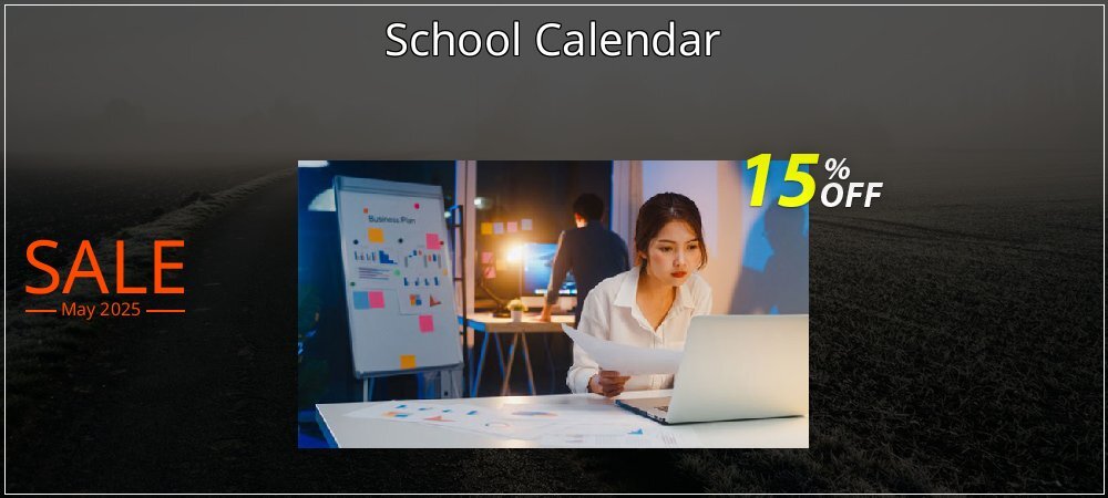 School Calendar coupon on World Backup Day sales