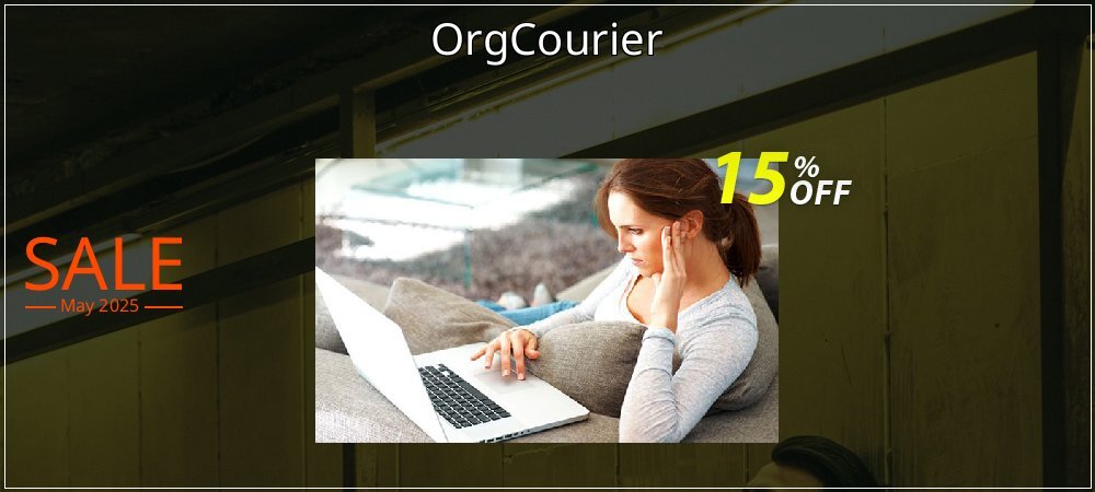 OrgCourier coupon on April Fools Day offer