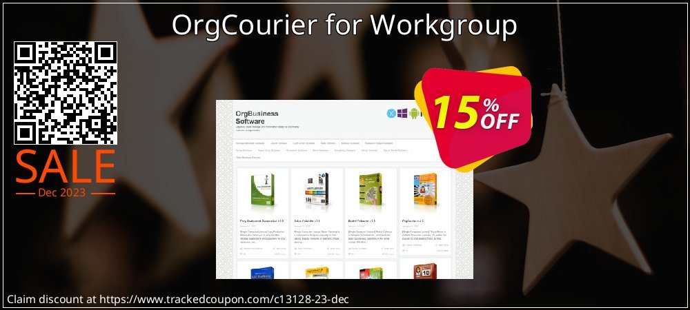 OrgCourier for Workgroup coupon on Easter Day offering discount