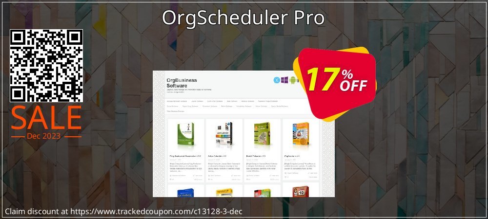 OrgScheduler Pro coupon on Easter Day offer