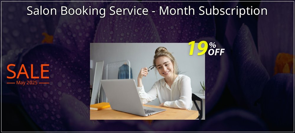 Salon Booking Service - Month Subscription coupon on National Loyalty Day sales