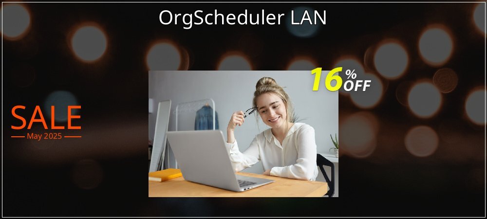 OrgScheduler LAN coupon on World Password Day offering discount