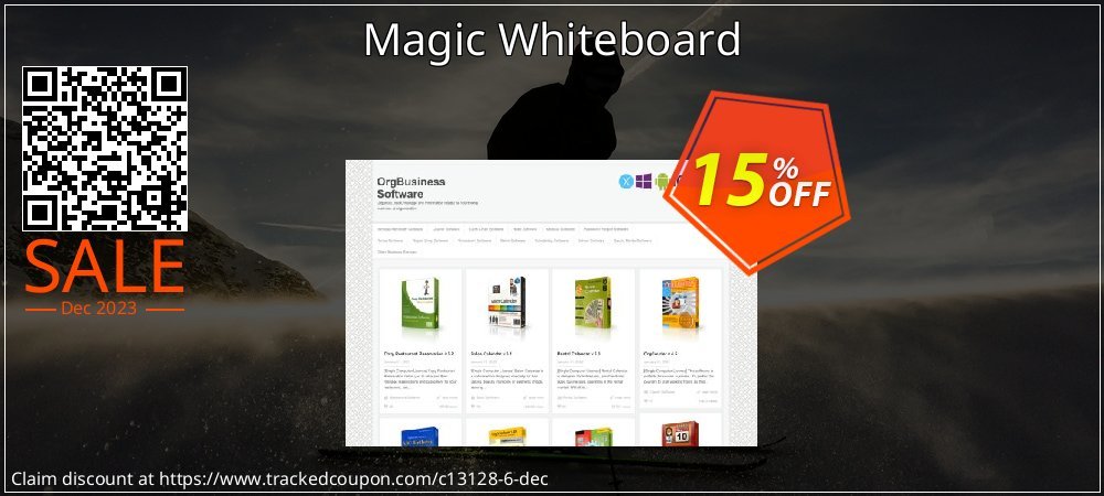 Magic Whiteboard coupon on World Party Day offering sales