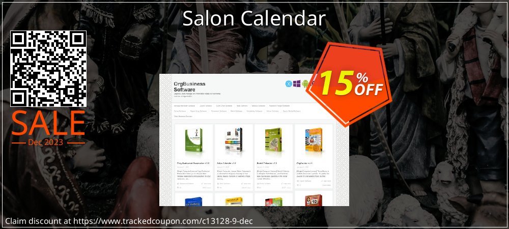 Salon Calendar coupon on National Smile Day sales