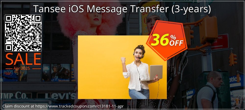 Tansee iOS Message Transfer - 3-years  coupon on World Party Day sales