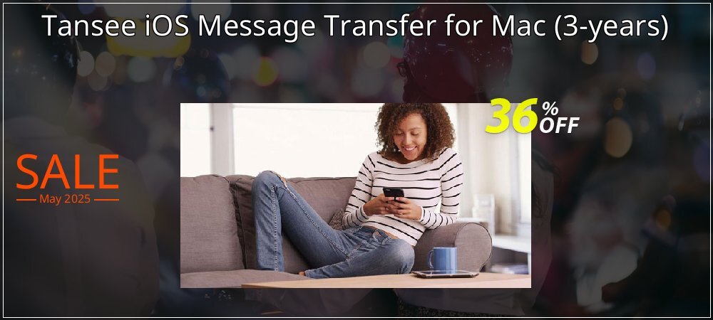 Tansee iOS Message Transfer for Mac - 3-years  coupon on National Walking Day offering discount