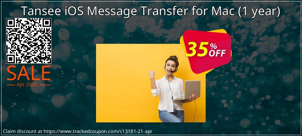 Tansee iOS Message Transfer for Mac - 1 year  coupon on World Party Day deals