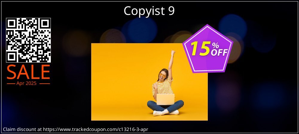 Copyist 9 coupon on Easter Day sales