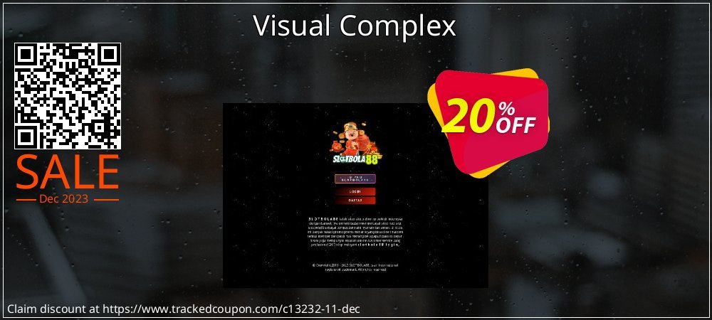 Visual Complex coupon on World Party Day super sale