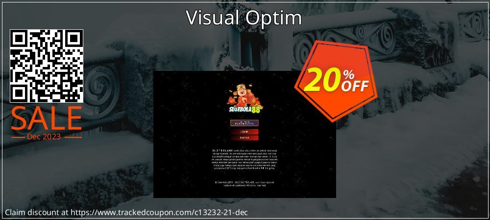 Visual Optim coupon on Palm Sunday super sale