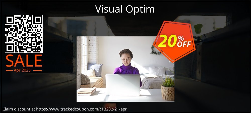 Visual Optim coupon on Palm Sunday super sale