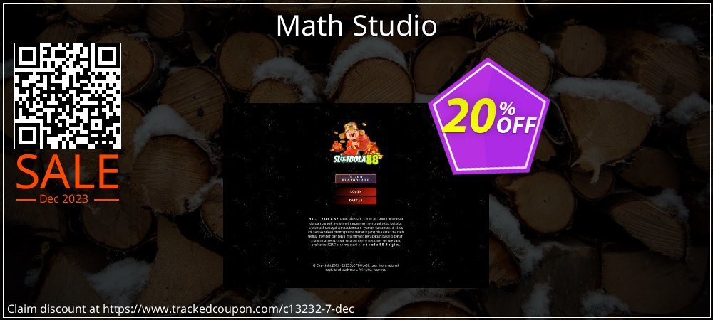 Math Studio coupon on April Fools' Day offer