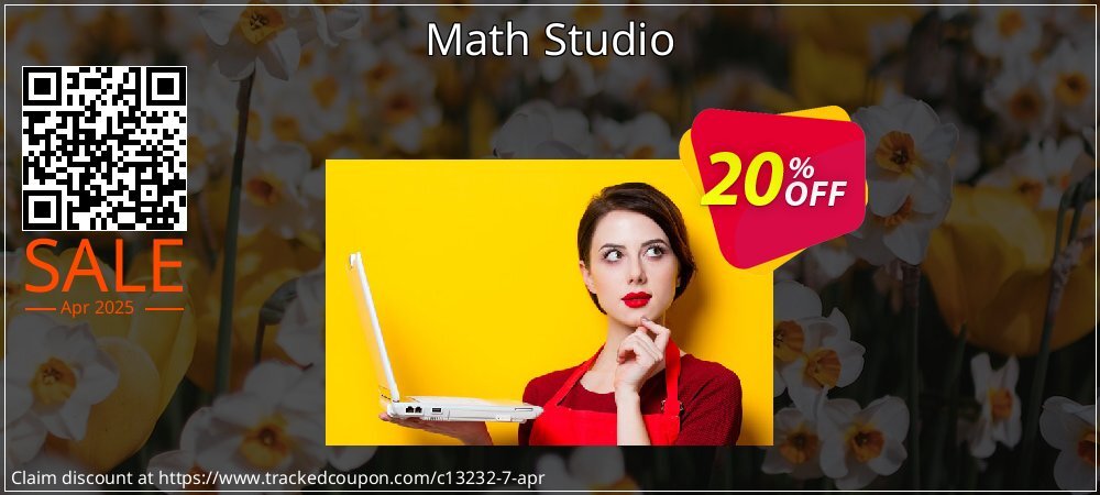 Math Studio coupon on April Fools' Day offer