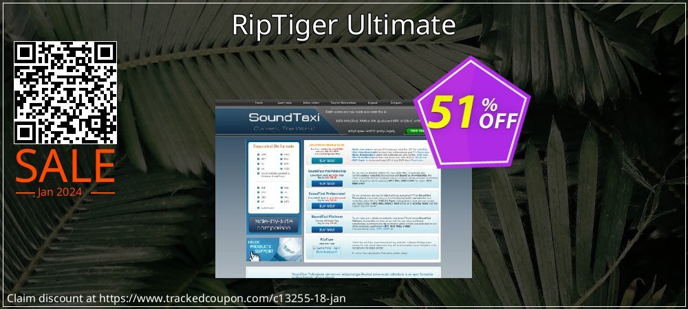 RipTiger Ultimate coupon on National Pizza Party Day deals