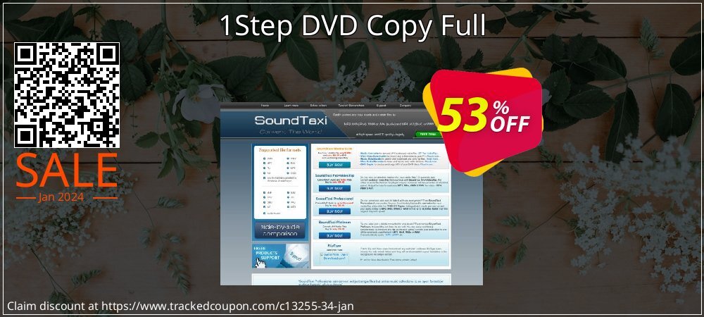 1Step DVD Copy Full coupon on Programmers' Day offering discount