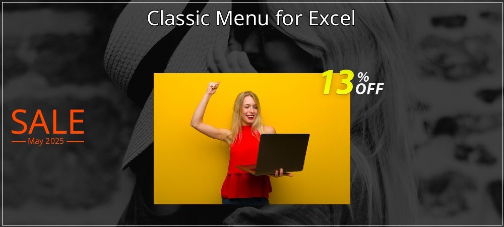 Classic Menu for Excel coupon on Virtual Vacation Day offering discount