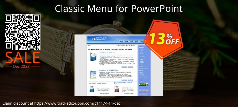 Classic Menu for PowerPoint coupon on Tell a Lie Day super sale