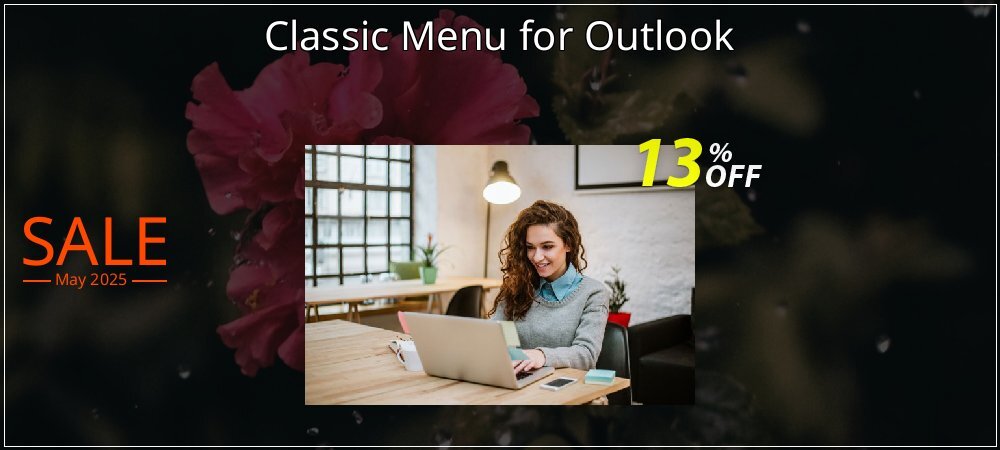 Classic Menu for Outlook coupon on April Fools' Day offering sales