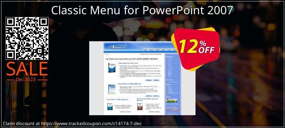 Classic Menu for PowerPoint 2007 coupon on April Fools' Day promotions