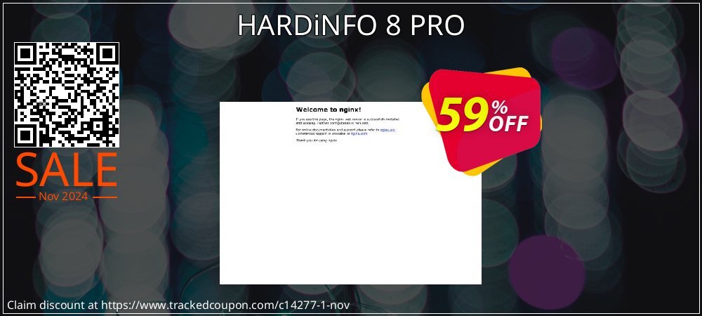 HARDiNFO 8 PRO coupon on World Party Day super sale