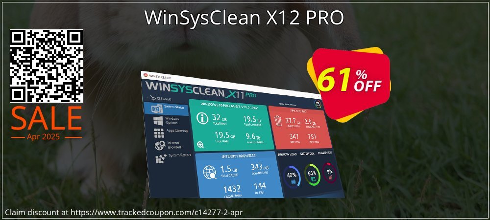 WinSysClean X12 PRO coupon on National Memo Day promotions