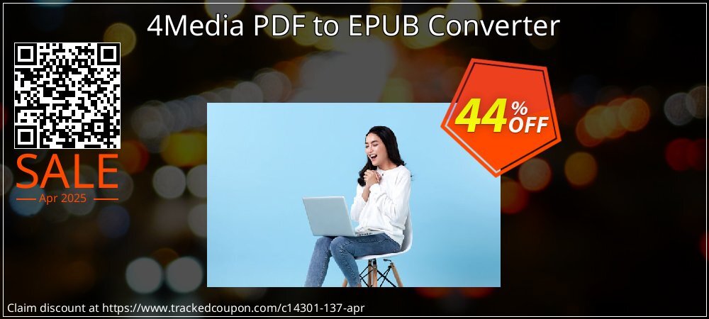 4Media PDF to EPUB Converter coupon on April Fools' Day offering discount