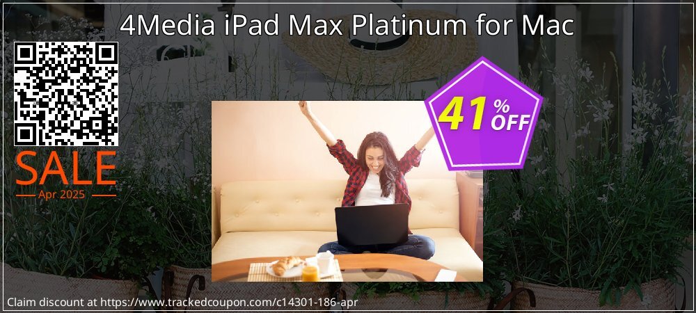 4Media iPad Max Platinum for Mac coupon on World Party Day promotions