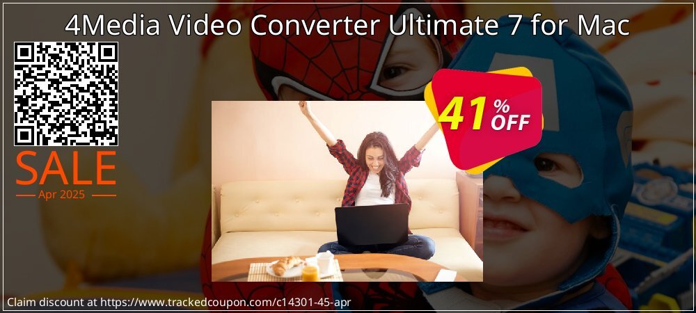 4Media Video Converter Ultimate 7 for Mac coupon on Mother Day discount