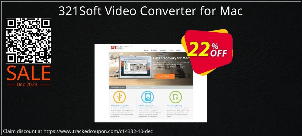 321Soft Video Converter for Mac coupon on World Backup Day super sale