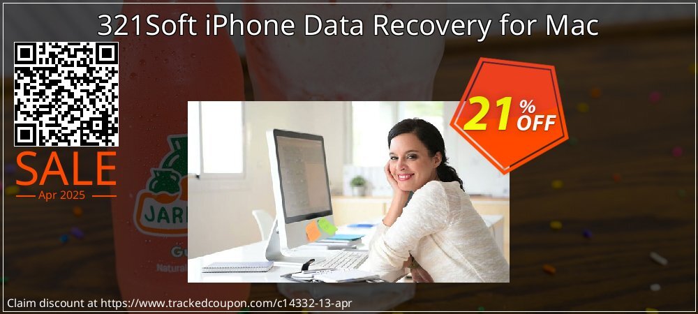 321Soft iPhone Data Recovery for Mac coupon on Virtual Vacation Day sales