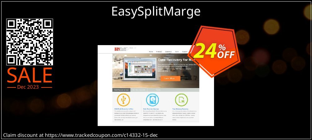 EasySplitMarge coupon on All Hallows' evening sales