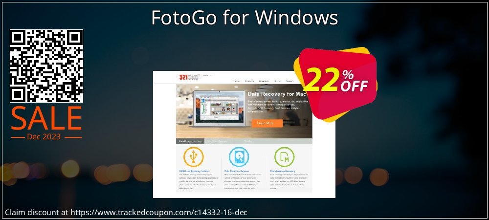 FotoGo for Windows coupon on World Party Day offering discount