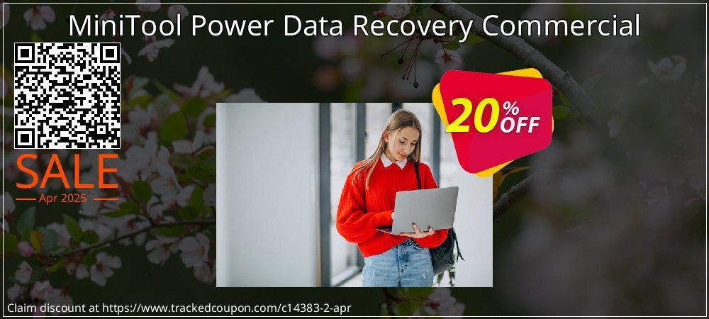 MiniTool Power Data Recovery Commercial coupon on April Fools' Day offering sales